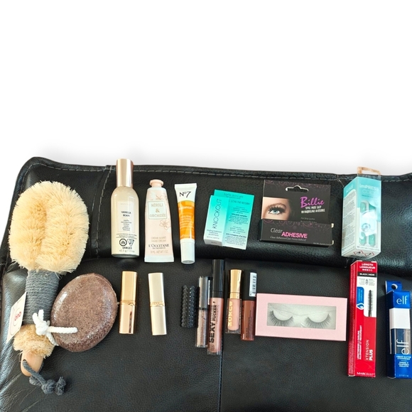 Large Beauty Lot Buxom L'Oreal KVD No7 Nyx Nails Lipstick Marcelle KVD - Picture 5 of 14